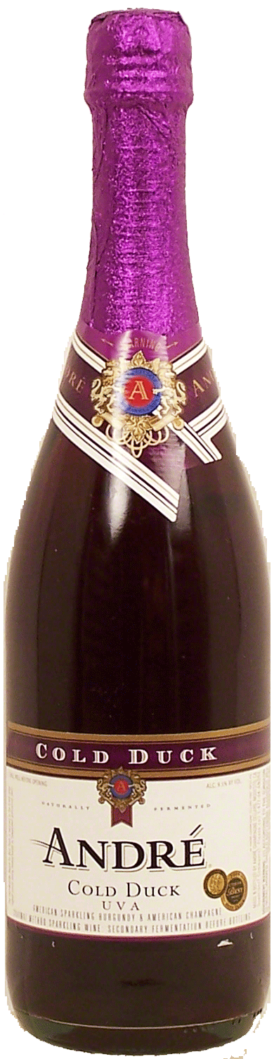 Andre Cold Duck UVA american sparkling burgundy champagne, 9.5% alc./vol. Full-Size Picture